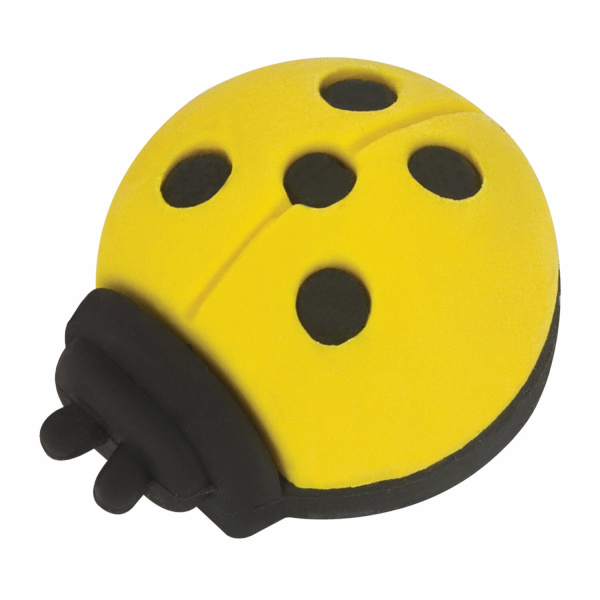 Набор ластиков фигурных ПИФАГОР "Божья коровка" 3 шт., 30x24x15 мм, цвет ассорти, 222480 - Ластики классические