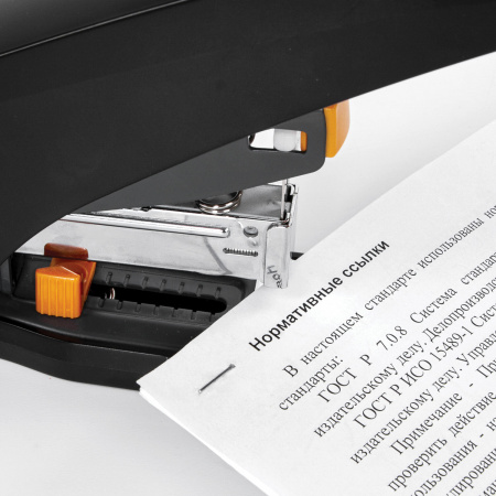 Скобы для степлера №23/24, 1000 штук, СВЕРХПРОЧНЫЕ, от 110 до 200 листов, BRAUBERG, 221165 - Скобы для степлеров