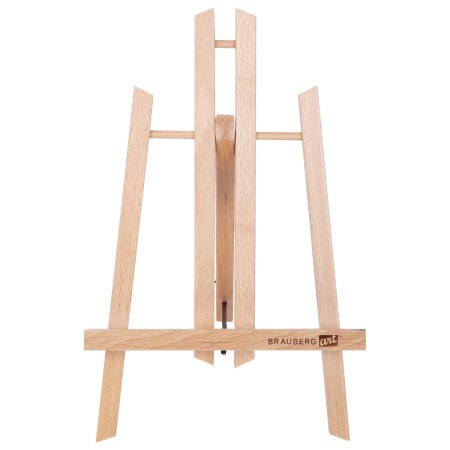 Мольберт настольный из бука 19х16х28 см, высота холста до 30 см, лакированный, BRAUBERG ART CLASSIC, 192253 - Мольберты