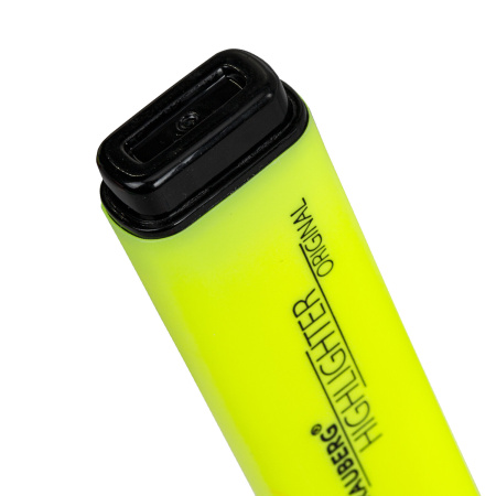 Текстовыделитель BRAUBERG "ORIGINAL NEON", ЖЕЛТЫЙ, линия письма 1-5 мм, 152211 - Текстовыделители