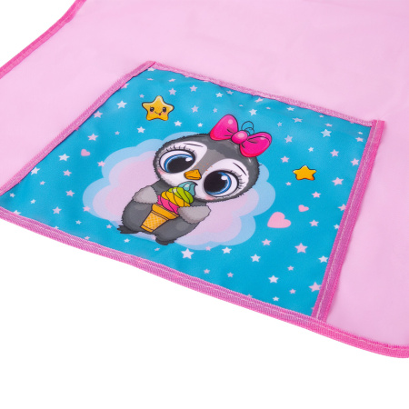 Фартук с нарукавниками для уроков труда ПИФАГОР, 1 карман, 44x55 см, "Smart Penguin", 271645 - Аксессуары для рисования