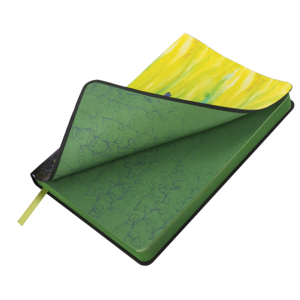 Ежедневник недатированный А5 (138х213 мм), BRAUBERG VISTA, под кожу, гибкий, 136 л., "Revival", 112030 - Ежедневники с покрытием "под кожу и ткань"