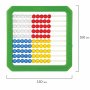 Счеты детские ПИФАГОР "Учись считать!", 160х160 мм, 105857 - Счетные палочки и счеты