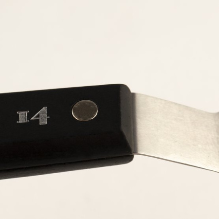 Мастихин "Мастер-Класс" №14, деревянная ручка 12,5 см, лезвие металл 9,2х5 см - Мастихины