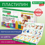 Пластилин классический BRAUBERG KIDS, 44 цвета, 660 грамм, стек, ВЫСШЕЕ КАЧЕСТВО, 106679 - Пластилин