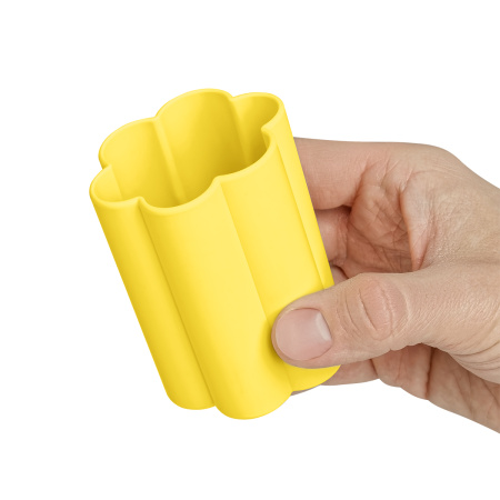 Стаканчик для рисования Мульти-Пульти силиконовый фигурный желтый, 160 мл - Инструменты для художественно-живописных работ