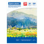 Бумага для акварели А4, 20 л., 200 г/м2, BRAUBERG, "Летний день", 111073 - Альбомы и бумага для акварели и масла