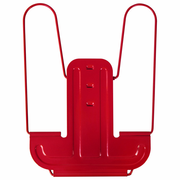 Подставка для книг и учебников BRAUBERG LINE+, металлическая, красная, европодвес, 238070 - Подставки для книг