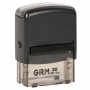 Штамп самонаборный 5-строчный, оттиск 47х18 мм, синий без рамки, GRM 30, КАССА В КОМПЛЕКТЕ, 116000030 - Штампы прямоугольные самонаборные