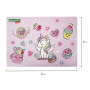 Настольное покрытие BRAUBERG KIDS, А3+, пластик, 46x33 см, "Unicorn dreams", 271730 - Коврики настольные детские