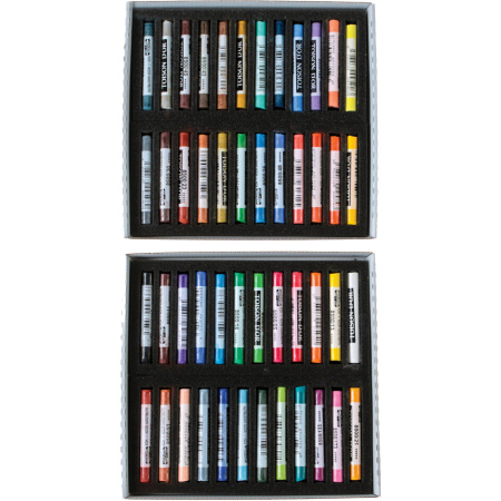 Пастель сухая 48 ЦВЕТОВ KOH-I-NOOR "Toison D'or", мягкая, 8516/48, 8516048005KS - Пастель художественная в наборах