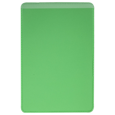 Обложка-карман для проездных документов, карт, пропусков, 100х65 мм, ПВХ, цвет ассорти, STAFF, 237589 - Обложки для документов