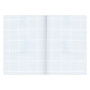 Тетрадь бумвинил, А4, 96 л., скоба, офсет №1, клетка, STAFF, ЗЕЛЕНЫЙ, 403409 - Тетради формата А4