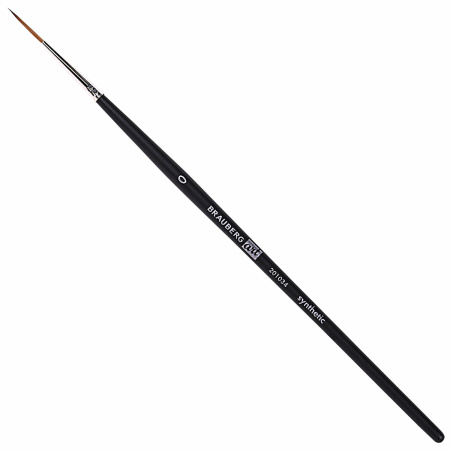 Кисти художественные набор 3 шт., синтетика (лайнеры № 0, 1, 2) BRAUBERG ART CLASSIC, 201034 - Кисти художественные в наборах