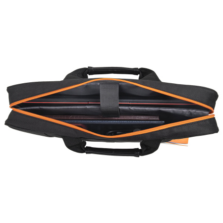 Сумка-портфель BRAUBERG "Office" с отделением для ноутбука 17,3", черная, 44х34х6 см, 270826 - Сумки деловые с отделением для ноутбука и планшета