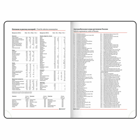 Ежедневник недатированный А5 (138х213 мм), BRAUBERG VISTA, под кожу, гибкий, 136 л., "Sunset at sea", 112041 - Ежедневники с покрытием "под кожу и ткань"