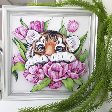 Набор папертоль “Тигрик” - Папертоль