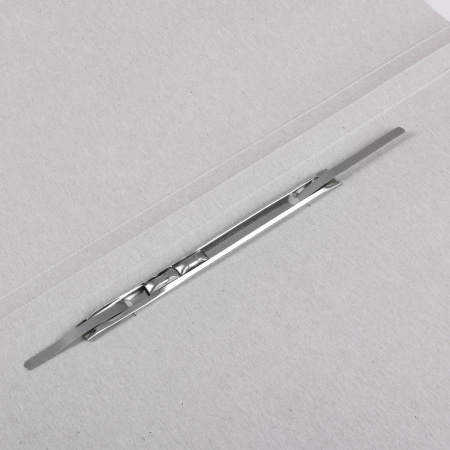 Скоросшиватель картонный мелованный BRAUBERG, гарантированная плотность 320 г/м2, белый, до 200 листов, 121512 - Скоросшиватели картонные