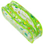 Пенал-косметичка BRAUBERG LUCENT на молнии, прозрачный, "Avocado", 21х5х9 см, 270054 - Пеналы мягкие
