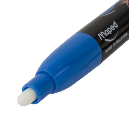 Маркер универсальный для любой поверхности MAPED, ГОЛУБОЙ, стираемый, 2 мм, 743510 - Маркеры промышленные и прочие специальные