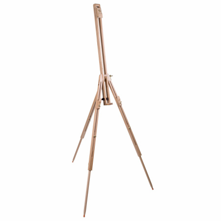 Мольберт полевой - тренога из сосны, высота 86-181 см, высота холста 104 см, BRAUBERG ART, 192263 - Мольберты