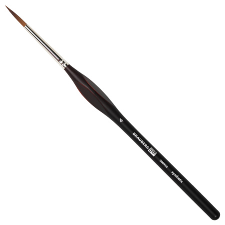 Кисти художественные набор 5 шт., синтетика, BRAUBERG ART CLASSIC, ЭРГОНОМИЧНЫЕ, 200950 - Кисти художественные в наборах