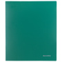 Папка на 2 кольцах BRAUBERG "Стандарт", 40 мм, зеленая, до 300 листов, 0,9 мм, 270481 - Папки на кольцах