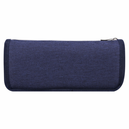 Пенал мягкий ЮНЛАНДИЯ, 2 отделения, полиэстер, "Cats rule", синий, 21х9х6 см, 271576 - Пеналы мягкие