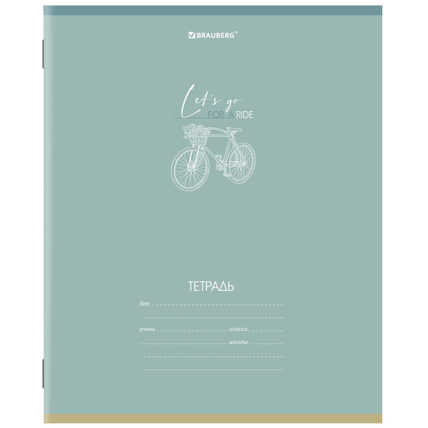 Тетрадь 24 л. BRAUBERG клетка, обложка картон, "PASTEL", 1 шт, 106486 - Тетради 12-24 листов