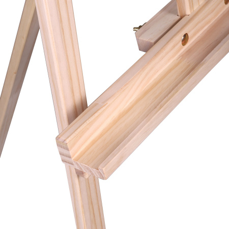 Мольберт напольный из сосны Лира, 170х55х70 см, высота холста до 107 см, BRAUBERG ART CLASSIC, 192260 - Мольберты