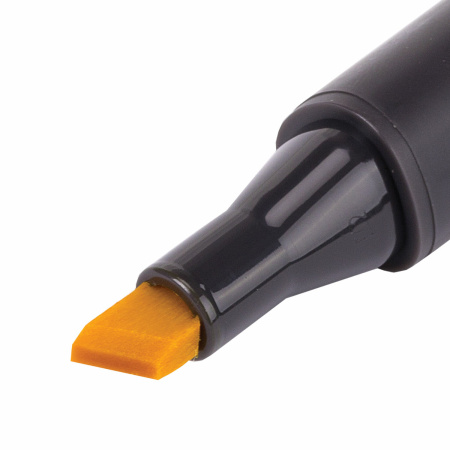 Маркер для скетчинга двусторонний 1 мм - 6 мм BRAUBERG ART CLASSIC, ЯРКО-ЖЕЛТЫЙ (Y107), 151774 - Скетчмаркеры поштучно