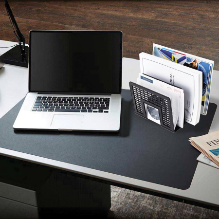 Лоток-сортер для бумаг BRAUBERG "Radikal", 3 отделения, 207х212х165 мм, сетчатый, черный, 235364 - Лотки и подставки секционные