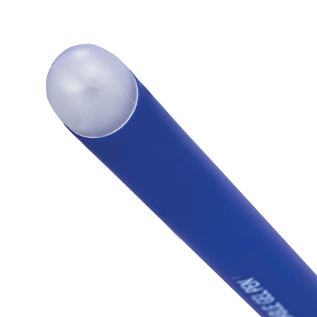 Ручка стираемая гелевая STAFF "Manager" EGP-656, СИНЯЯ, прорезиненный корпус, линия письма 0,35 мм, 143656 - Ручки со стираемыми чернилами