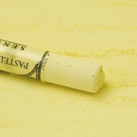 Sennelier Художественная пастель A' L'ECU, диаметр 10мм, длина 64 мм, 1 шт, желтый лимонный