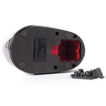 Точилка электрическая BRAUBERG "Delta", питание от 4 батареек АА, спиралевидное лезвие, 228421 - Точилки электрические