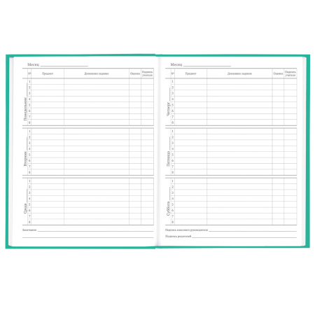 Дневник 5-11 класс 48 л., твердый, BRAUBERG, глянцевая ламинация, с подсказом, "Knowledge", 106632 - Дневники для старших классов