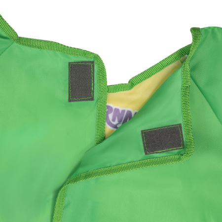 Набор для уроков труда ЮНЛАНДИЯ, клеенка ПВХ 40x69 см, фартук-накидка с рукавами, зеленый, 228357 - Аксессуары для рисования