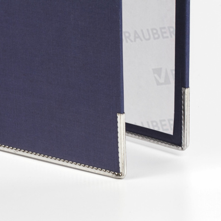 Папка-регистратор BRAUBERG "ECO", 75 мм, синяя, 221396 - Папки-регистраторы с арочным механизмом