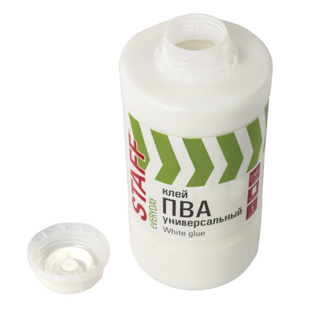 Клей ПВА универсальный 2,3 кг (бумага, картон, дерево), STAFF, 606433 - Клей ПВА