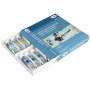 Краски акриловые художественные ГАММА "Студия", 12 цветов, туба 9 мл, картонная упаковка, 15032021 - Акриловые краски художественные в наборах