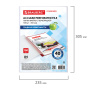 Папки-файлы перфорированные А4 BRAUBERG "STANDARD", КОМПЛЕКТ 100 шт., гладкие, 40 мкм, 229661 - Папки перфорированные