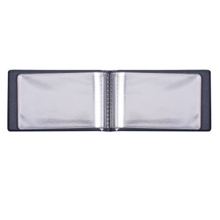 Визитница однорядная на 28 визитных, дисконтных или кредитных карт, "Платок", ДПС, 2054.Т11 - Визитницы и кредитницы однорядные карманные