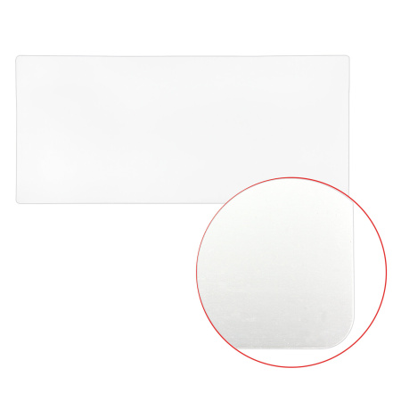 Коврик-подкладка настольный сверхпрочный 500х1200 мм, прозрачный, 1 мм, BRAUBERG, 237372 - Коврики настольные