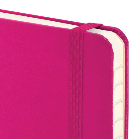 Блокнот МАЛЫЙ ФОРМАТ (93х142 мм) А6, BRAUBERG ULTRA, балакрон, 80 г/м2, 96 л., линия, розовый, 113059 - Бизнес-блокноты и бизнес-тетради