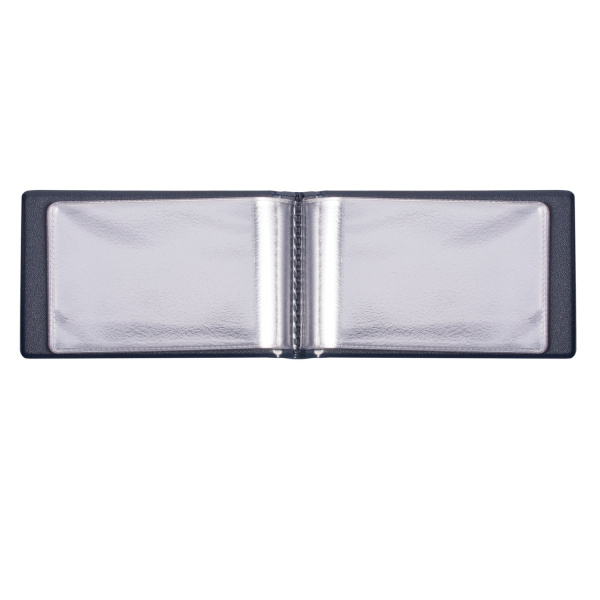 Визитница однорядная на 28 визитных, дисконтных или кредитных карт, "Платок", ДПС, 2054.Т11 - Визитницы и кредитницы однорядные карманные