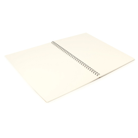 Скетчбук, слоновая кость 150 г/м2, 297х420 мм, 30 л., гребень, BRAUBERG ART CLASSIC, 128946 - Альбомы, скетчбуки и бумага для графики и эскизов