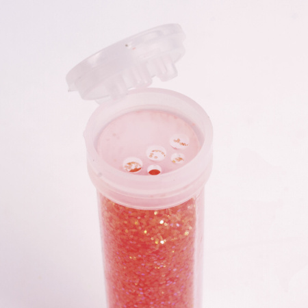 Блестки (глиттер) для декора, поделок, DIY, творчества, оформления, ОСТРОВ СОКРОВИЩ, НАБОР НЕОН, 6 цветов по 6,5 грамм, блистер, 662221 - Блестки для декора