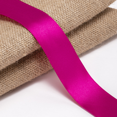 Лента атласная ширина 38 мм, длина 23 м, малиновая, BRAUBERG, 591516 - Ленты для декора, рукоделия и упаковки подарков