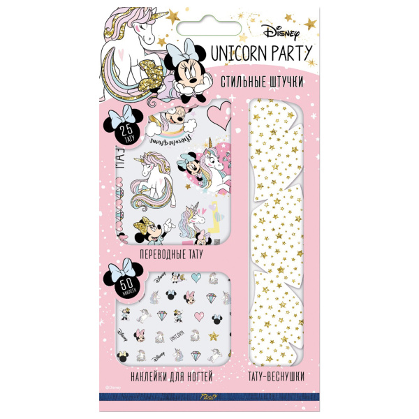 Набор для девочек АССОРТИ, веснушки, тату, наклейки для ногтей, PRIORITY - Наклейки