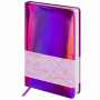 Ежедневник недатированный А5 138х213 мм BRAUBERG "Holiday" под кожу, 136 л., фиолетовый, 111671 - Ежедневники с покрытием "под кожу и ткань"